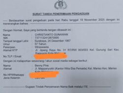 Diduga Lakukan Ancaman Pembunuhan, Christianto Gunawan Laporkan Benny Phie ke Polisi