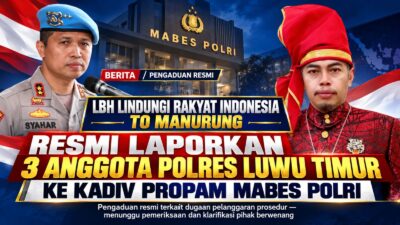 Tim Hukum Adukan Tiga Anggota Polres Luwu Timur ke Propam Terkait Penyitaan Mobil Milik Qadriah Ningsih